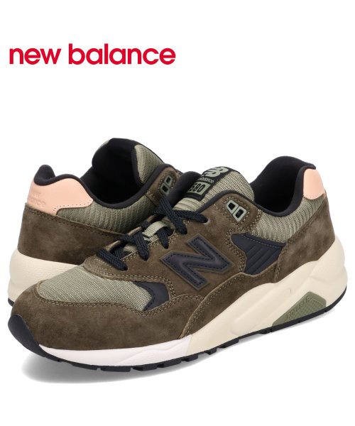 ニューバランス new balance 580 スニーカー メンズ Dワイズ オリーブ MT580ADC