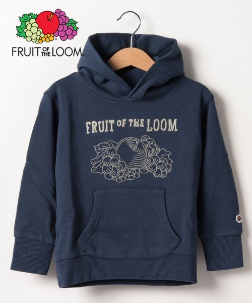 【Kids】FRUIT OF THE LOOM/フルーツオブザルーム　ピグメントバイオフーディー / キッズ パーカー