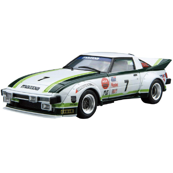 アオシマ 1/24 ザ・モデルカー No．22 マツダ SA22C RX-7 デイトナ 79 ｻﾞﾓﾃﾞﾙｶ-22SA22CRX7ﾃﾞｲﾄﾅN