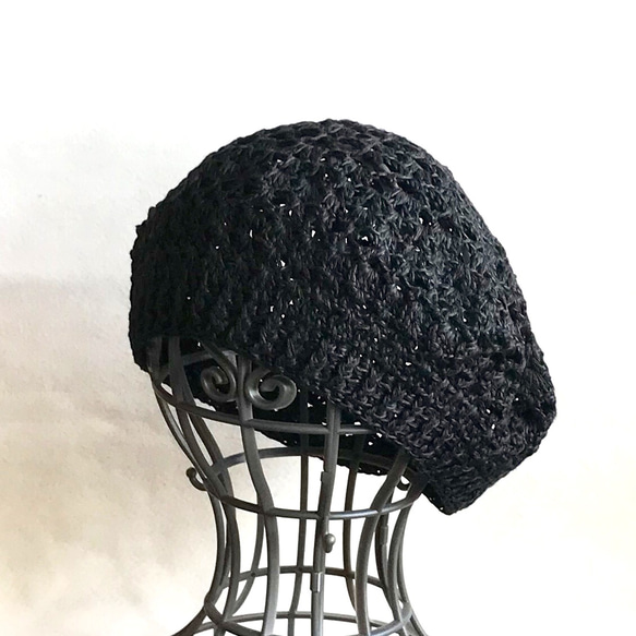 夏帽 whip beret/natural