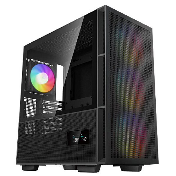 Deepcool ミドルタワー型PCケース ブラック RCH560BKAPE4DG1