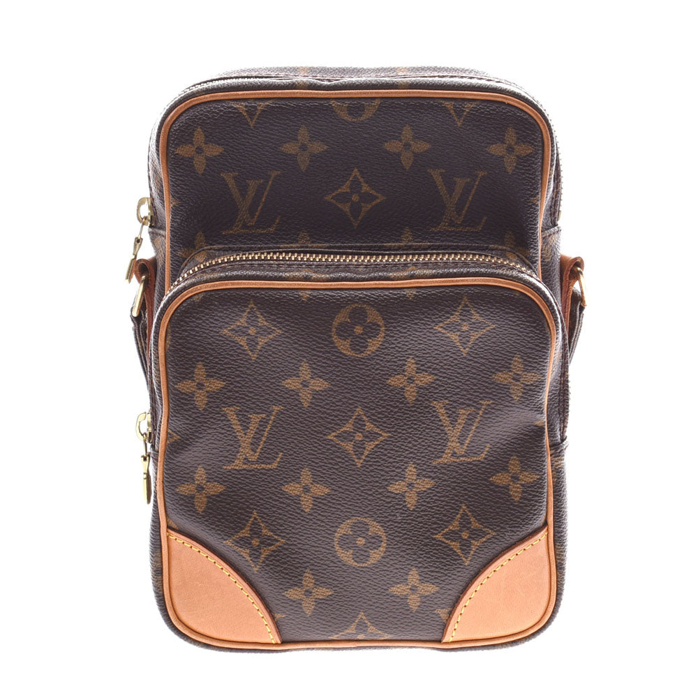 LOUIS VUITTON ルイヴィトン モノグラム アマゾン ブラウン ゴールド金具 M45236 ユニセックス モノグラムキャンバス ショルダーバッグ Bランク 中古 