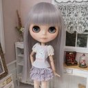 ネオブライス ウィッグ ぱっつんストレートSA-N 10インチ/ドール Blythe