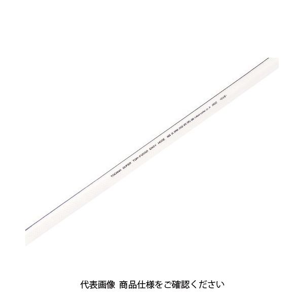 十川産業 十川 スーパートムフッ素イージーホース 25×33mm 10m FE-25-10 1本 119-3416（直送品）