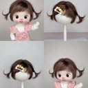 オビツ11ドール  ウィッグ　　かわいいモヘアウィッグ　OB11ドールウィッグ