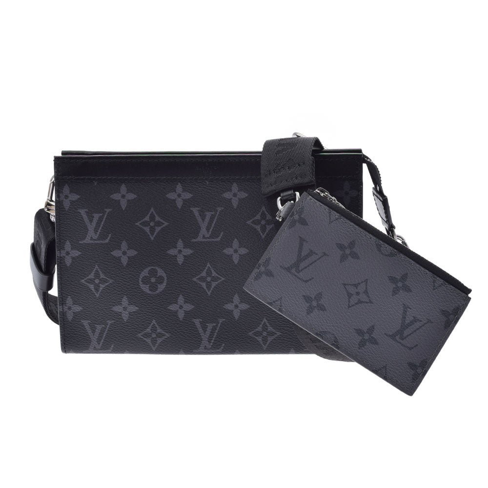 LOUIS VUITTON ルイヴィトン モノグラム モノグラム ガストン ウエアラブル ウォレット 黒/グレー M81124 メンズ モノグラムキャンバス ショルダーバッグ 新品 