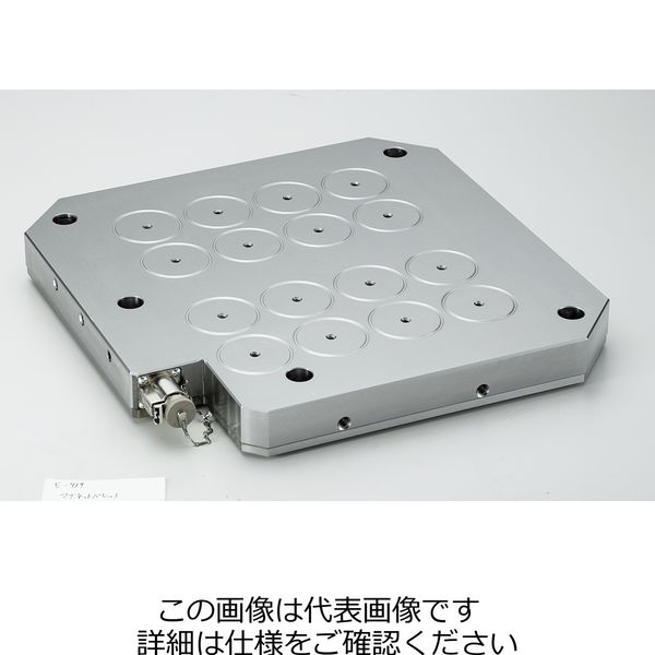 ナベヤ（NABEYA） マグネットチャック付きMCアングルプレートセット GTM500-406HDS1 1個（直送品）