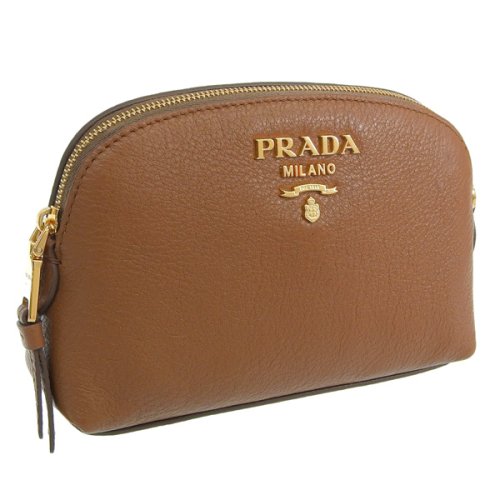 PRADA プラダ VITELLO DAINO ヴィッテロダイノ ポーチ 小物入れ レザー