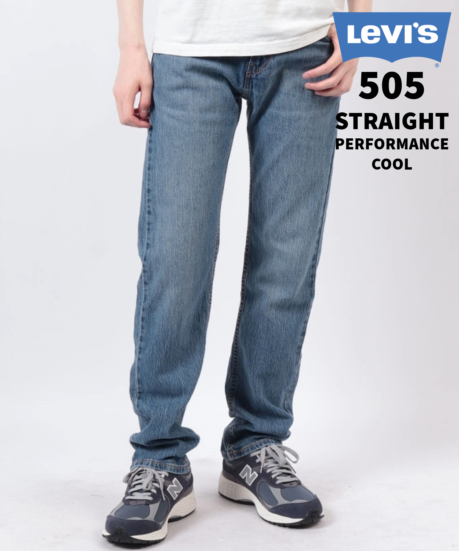 ジーンズメイト/【LEVIS/リーバイス】COOL 505 STRAIGHT ストレート PER･･･