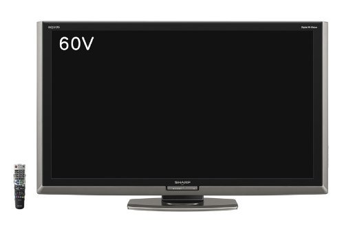 SHARP 60V型 フルハイビジョン 液晶テレビ AQUOS LC-60LX【中古品】