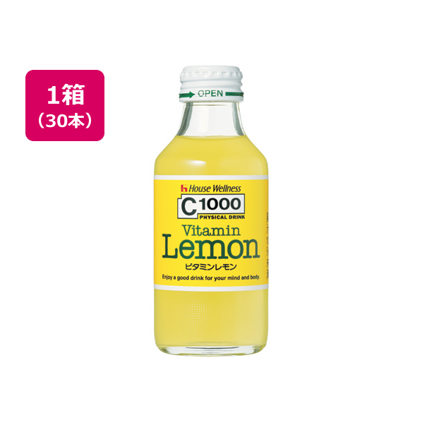 ハウスウェルネスフーズ C1000ビタミンレモン 140ml 30本 F837016