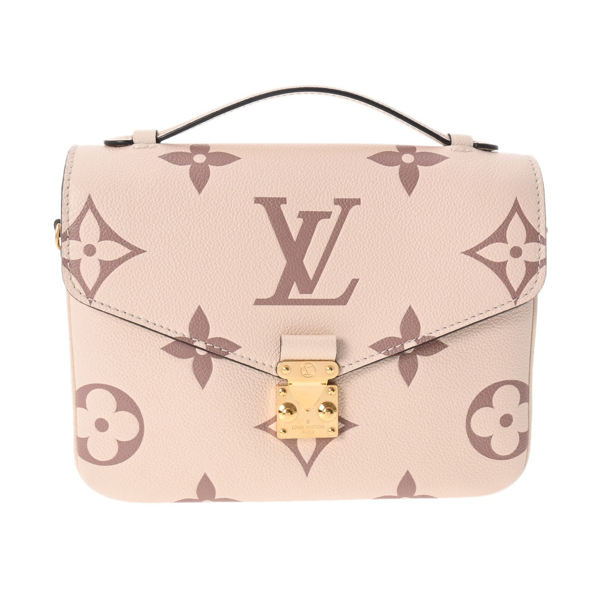 LOUIS VUITTON ルイヴィトン モノグラム アンプラント ポシェットメティスMM クレーム/ボワドローズ M45596 レディース モノグラムアンプラント 2WAYバッグ Aランク 中古 