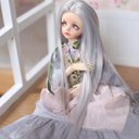 BJD 1/3 1/4  1/6人形 ドール用ウィッグ カツラ 耐熱 ハンドメイドzxww-373