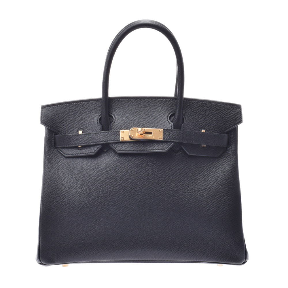 HERMES エルメス バーキン 30 黒 ゴールド金具 D刻印(2019年頃) レディース ヴォーエプソン ハンドバッグ 新品 