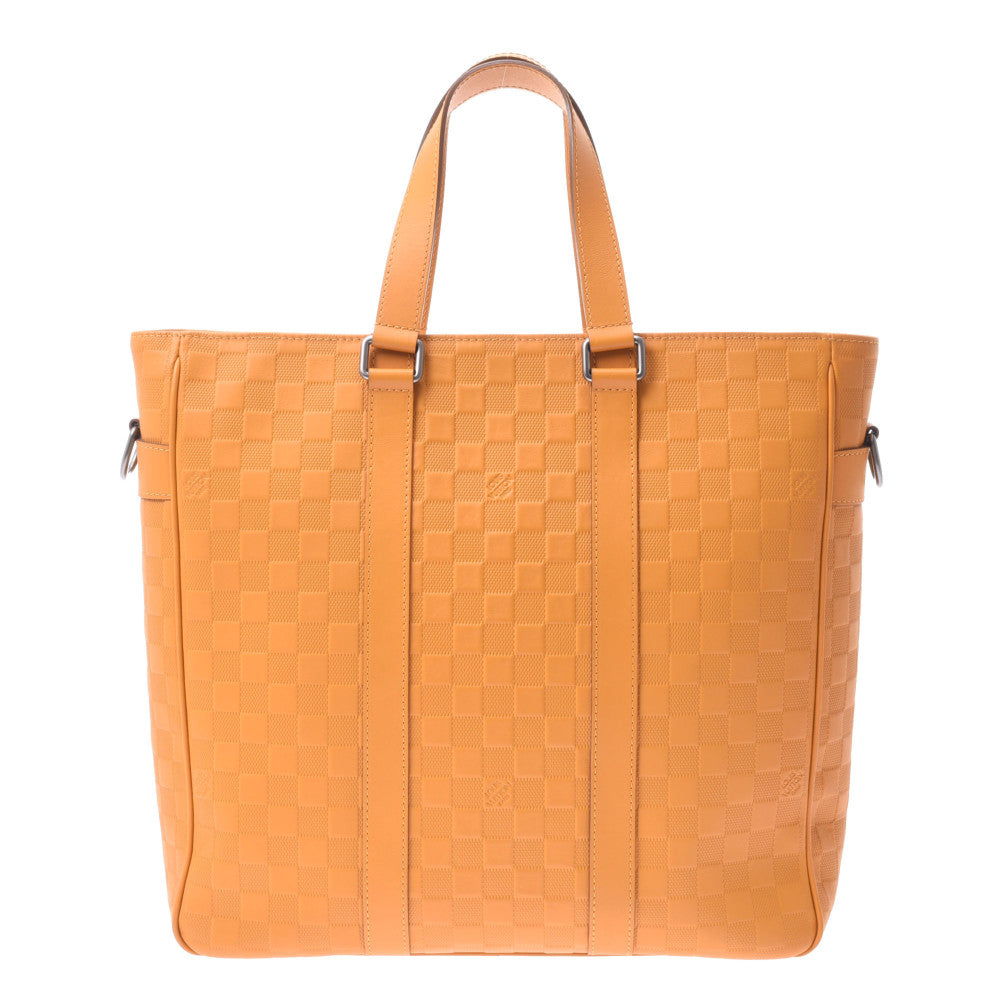 LOUIS VUITTON ルイヴィトン ダミエ アンフィニ ネオ タダオPM ソラール N41228 メンズ レザー 2WAYバッグ Aランク 中古 