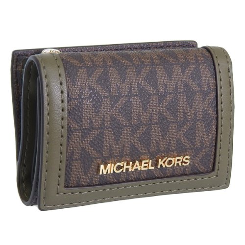 MICHAEL KORS マイケルコース JET SET TRAVEL ジェットセット トラベル MKシグネチャー 三つ折り 財布 XSサイズ