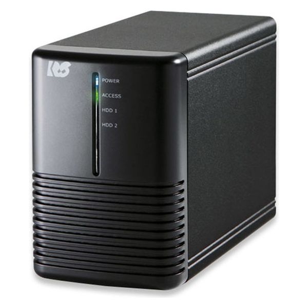 ＵＳＢ３．０　ＲＡＩＤケース　（ＨＤＤ２台用）　ブラック RS-EC32-U3RZ 1台 ラトックシステム（直送品）