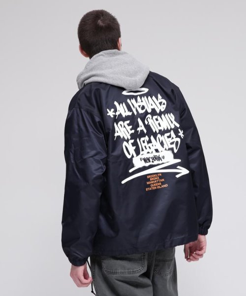 《直営店限定》TAGGING DESIGN COACH JACKET / タギングデザイン コーチ ジャケット