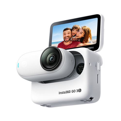 Insta360 CINSAATA-GO3S64W ΦGO3S 小型アクションカメラ 4K64GB アークティックホワイト