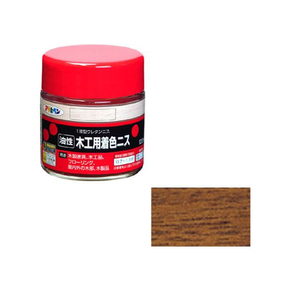 アサヒペン 木工用着色ニス 100ml メープル FC114NV