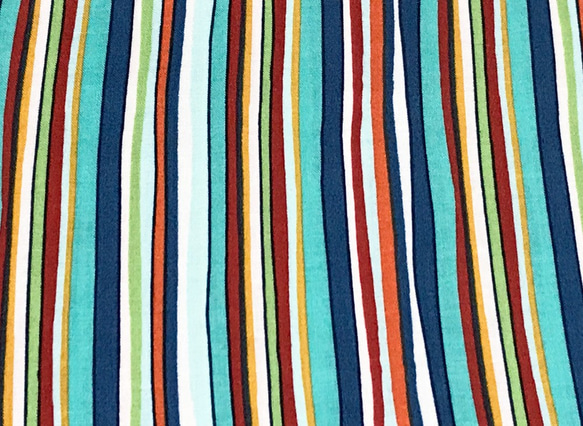 Michael Miller 110cm x 50cmずつ切売 - path stripe/Blue