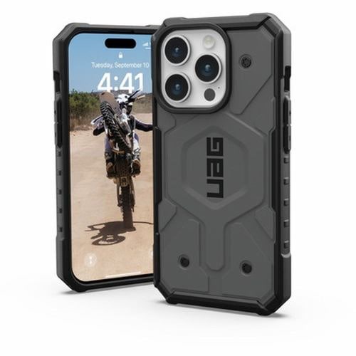 プリンストン UAG社製 iPhone 15 Pro用ケース MAGSAFE対応 PATHFINDER(シルバー) UAG-RIPH23MA-MS-SV