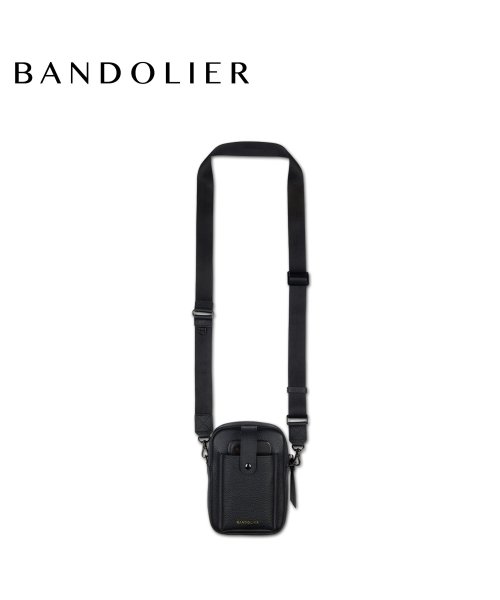 BANDOLIER バンドリヤー ショルダーバッグ ポーチ スマホショルダー 斜めがけ ディロン ブラック ピューター バッグ メンズ レディース DILLON