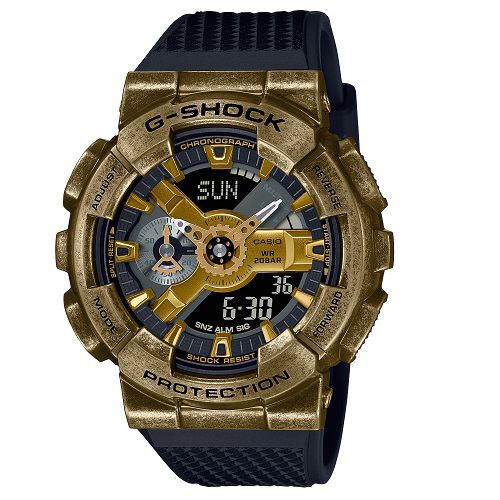 カシオ GM-110VG-1A9JR G-SHOCK ANALOG-DIGITAL STEAMPUNK 20気圧防水