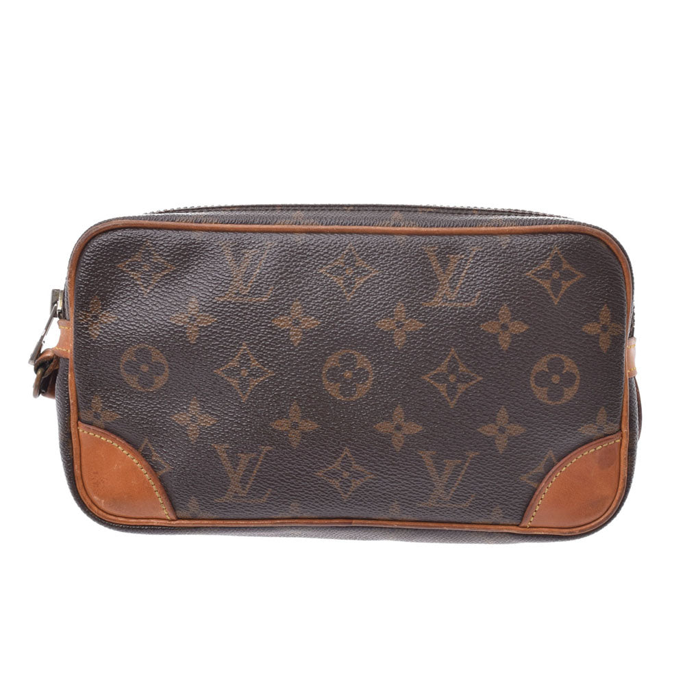 LOUIS VUITTON ルイヴィトン モノグラム マルリードラゴンヌ ブラウン M51827 メンズ モノグラムキャンバス セカンドバッグ Bランク 中古 