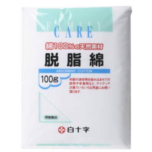 白十字 FC 脱脂綿 (100ｇ) 【医療機器】