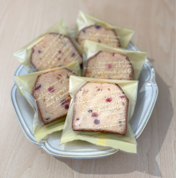 ベリーベリーケーキ5個　☆焼き菓子　パウンドケーキ　自分へのご褒美☆