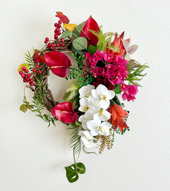 Anthurium & Phalaeno wreath II