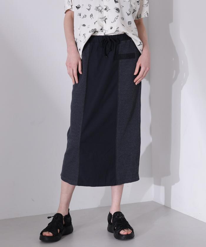 AVIREX/《直営店限定》FADE WASH WAFFLE DOCKNG SKIRT/フェイドウ･･･