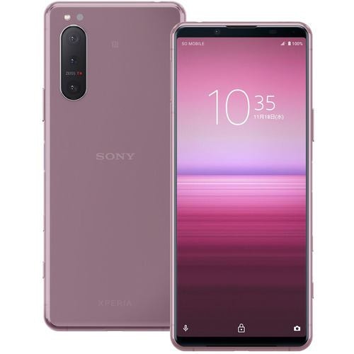 ソニー XQ-AS42 P2JPCX1 XPERIA5II SIMフリースマートフォン ピンク