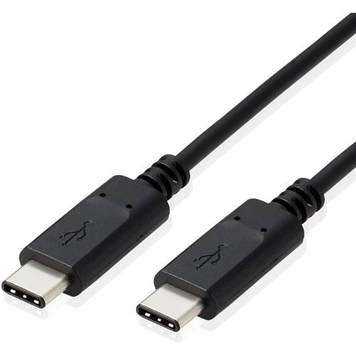 エレコム GM-U2CCC20BK USB2.0ケーブル PS5対応 C-Cタイプ ノーマル 2.0m ブラック