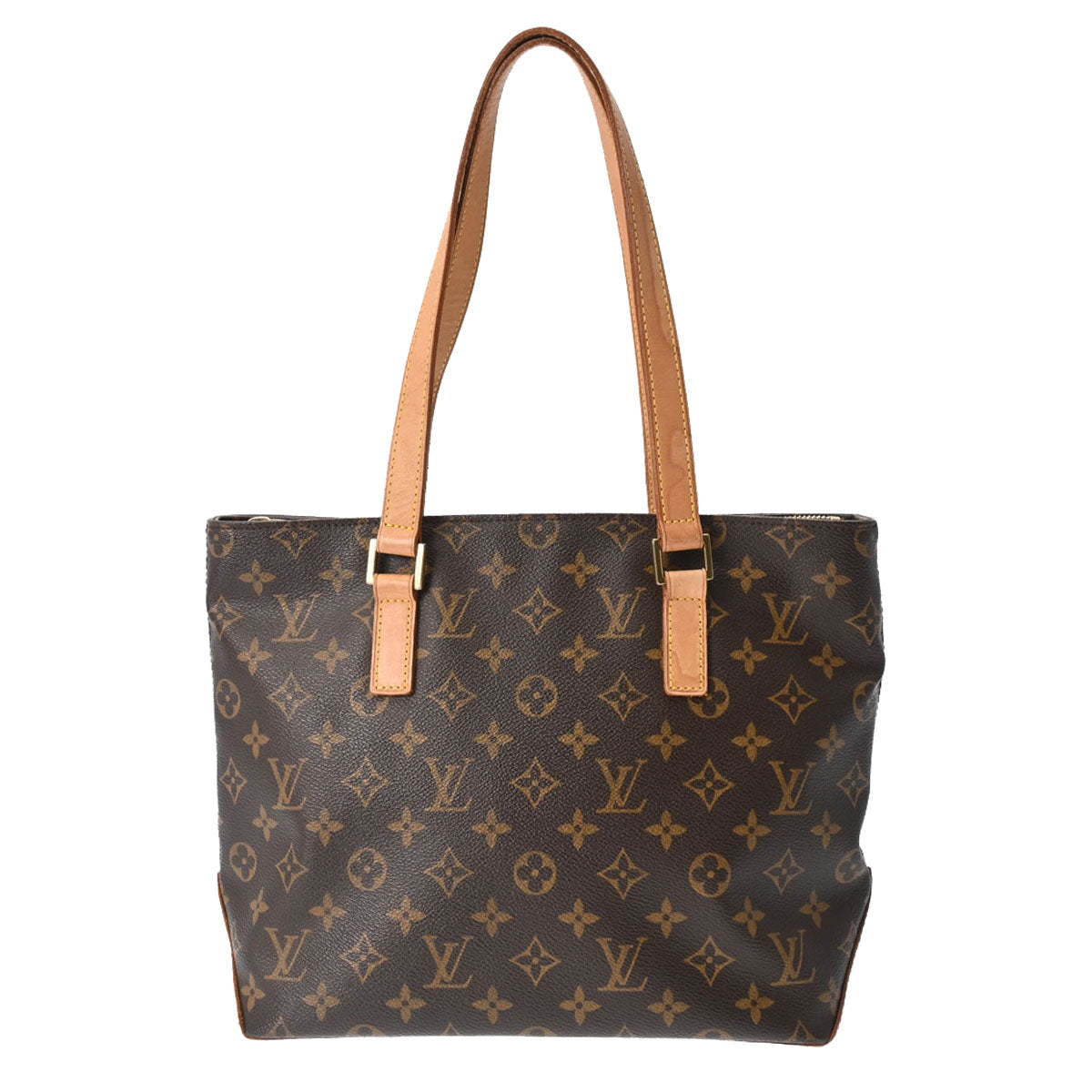 LOUIS VUITTON ルイヴィトン モノグラム カバピアノ ブラウン M51148 レディース モノグラムキャンバス トートバッグ Bランク 中古 