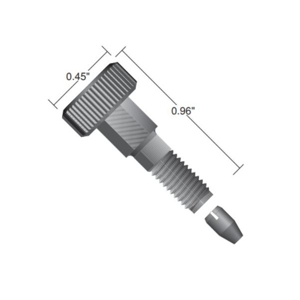 IDEX（アイデックス） PEEK シールタイトフィッティング ファットヘッド（10pk） F-287X 64-3954-93（直送品）