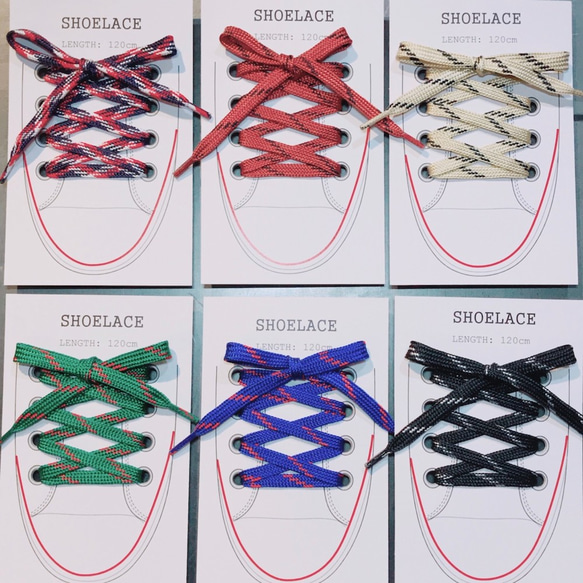 SHOELACE◇ローカットスニーカー用 靴紐【一部カラー受注生産】