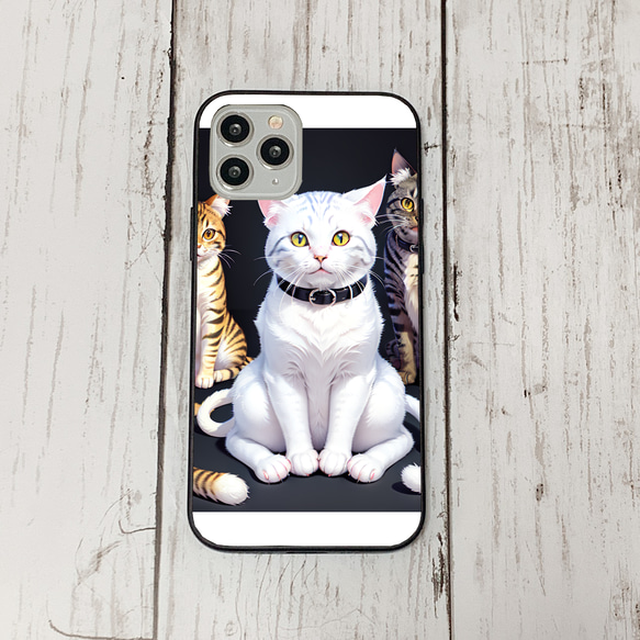 iphoneケース4-3-35 iphone 強化ガラス 猫・ねこ・ネコちゃん 箱18 かわいい アイフォン iface