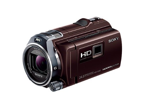 SONY ビデオカメラ Handycam PJ800 内蔵メモリ64GB ブラウン HDR-PJ800/T【中古品】