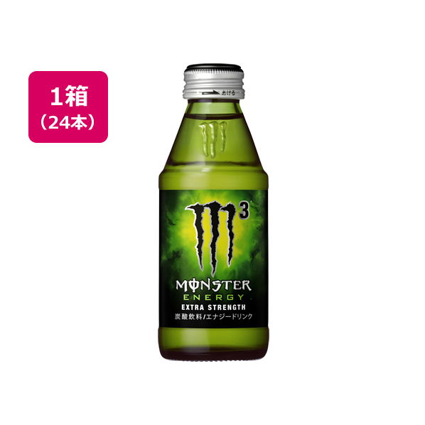 アサヒ飲料 モンスターエナジーM3 びん150ml×24本 1箱(24本) F952729