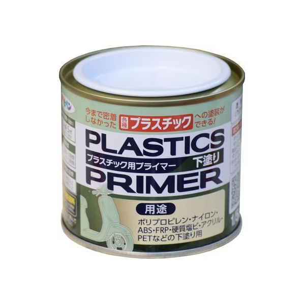 アサヒペン プラスチック用プライマー 1／5L クリヤ FC148PK