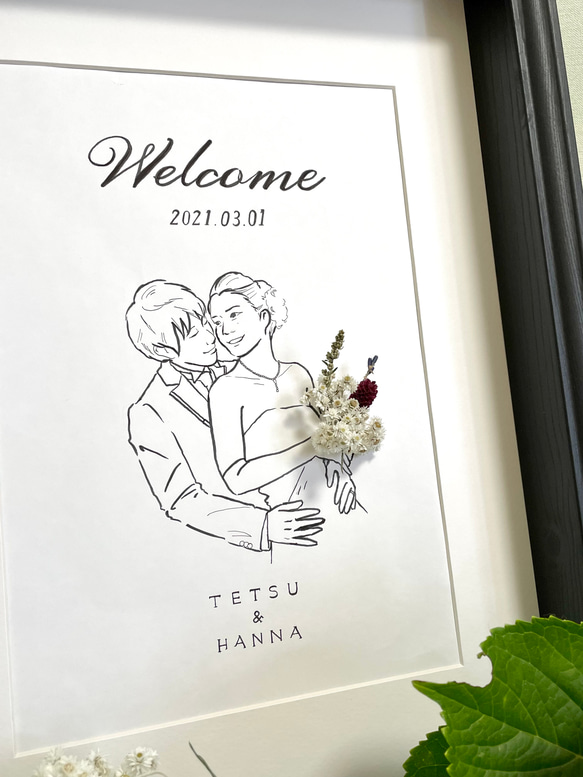 結婚式ウェルカムボード