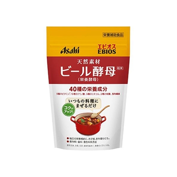 アサヒグループ食品 ビール酵母 栄養酵母 粉末 200g FCN1961