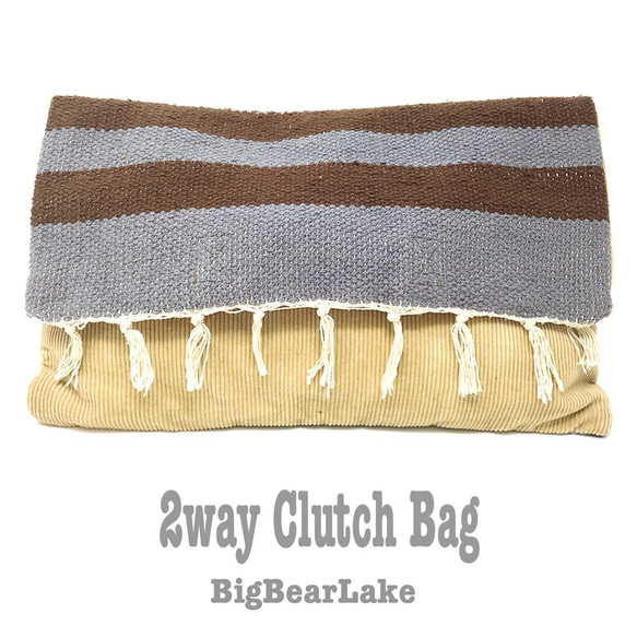 2way Clutch Bag 【BBL-CB701】