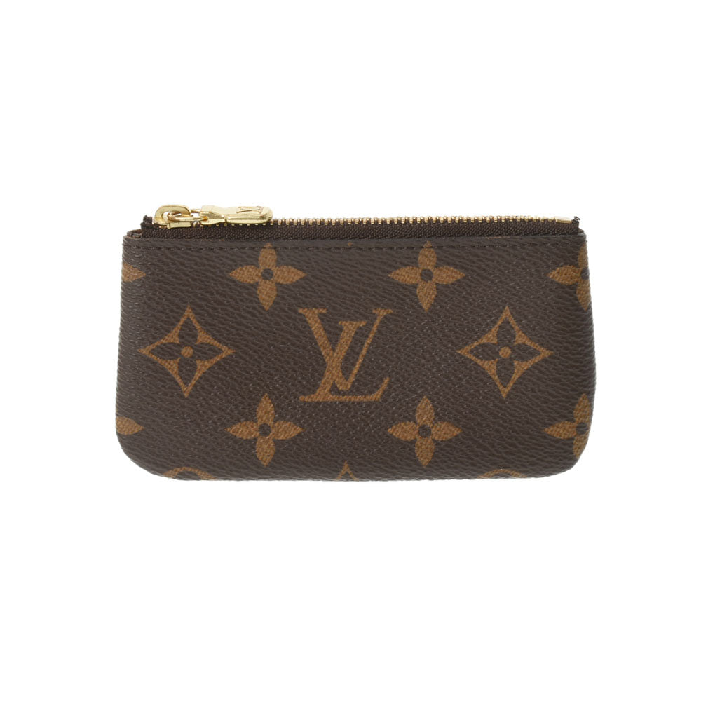 LOUIS VUITTON ルイヴィトン モノグラム ポシェット クレ  ブラウン M62650 ユニセックス モノグラムキャンバス コインケース Aランク 中古 