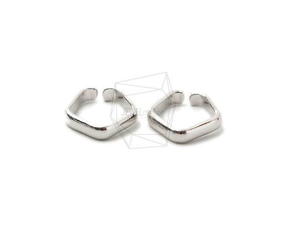 ERG-1376-R【2個入り】ブラシラウンドイヤーカフ/Brushed Round Earcuffs Earrings