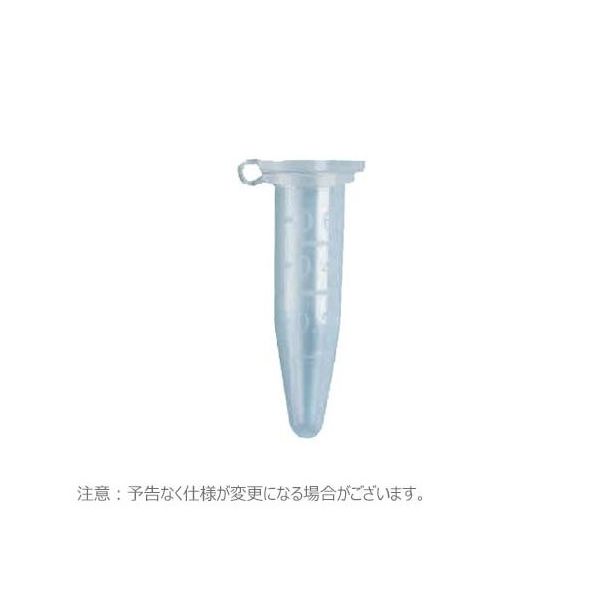 マイクロチューブ スナップキャップ 0.6ml 目盛付 滅菌済 1セット(1000本×10個入) 3449 1セット(10000本)（直送品）