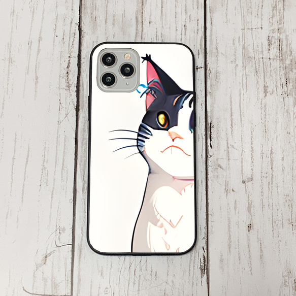 iphoneケース1-3-49 iphone 強化ガラス ねこ・猫・ネコ 箱2 かわいい アイフォン iface