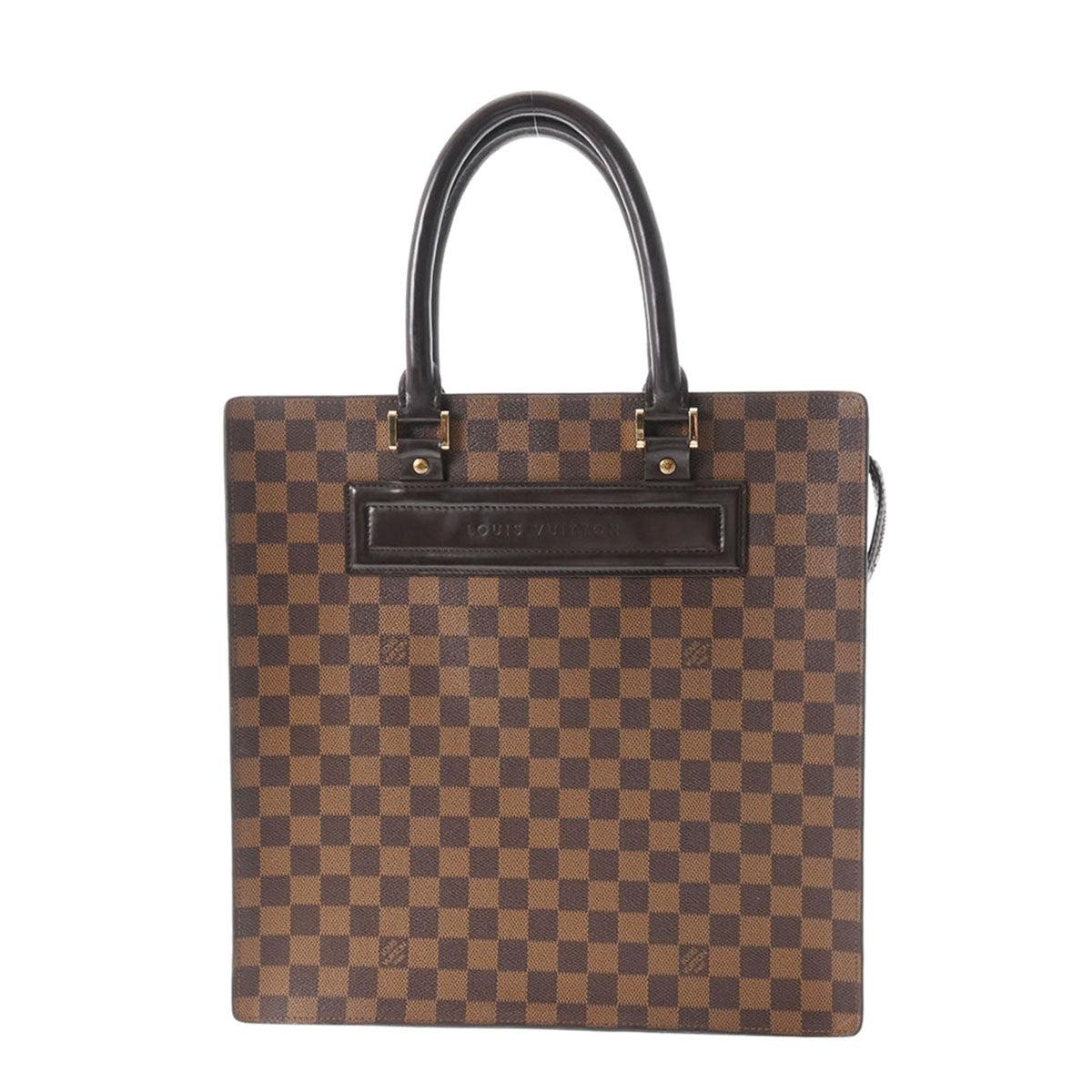 LOUIS VUITTON ルイヴィトン ダミエ ヴェニスGM ブラウン N51146 レディース ダミエキャンバス トートバッグ ABランク 中古 